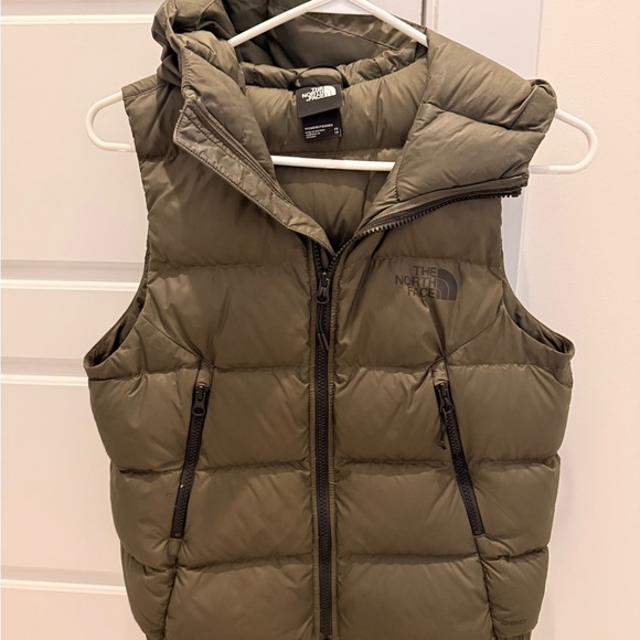 The North Face Hyalite Down Hooded Vest XS Khaki - Picture 6 of 13